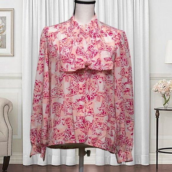 Vintage Celeste Sport Blouse - Picture 4 of 6